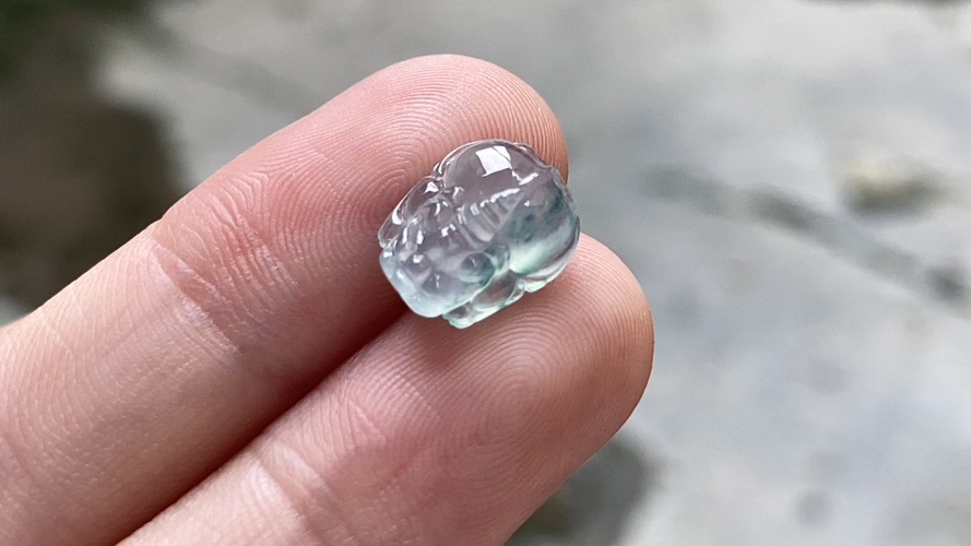 ️ 玻璃钢飘彩貔貅, 完整