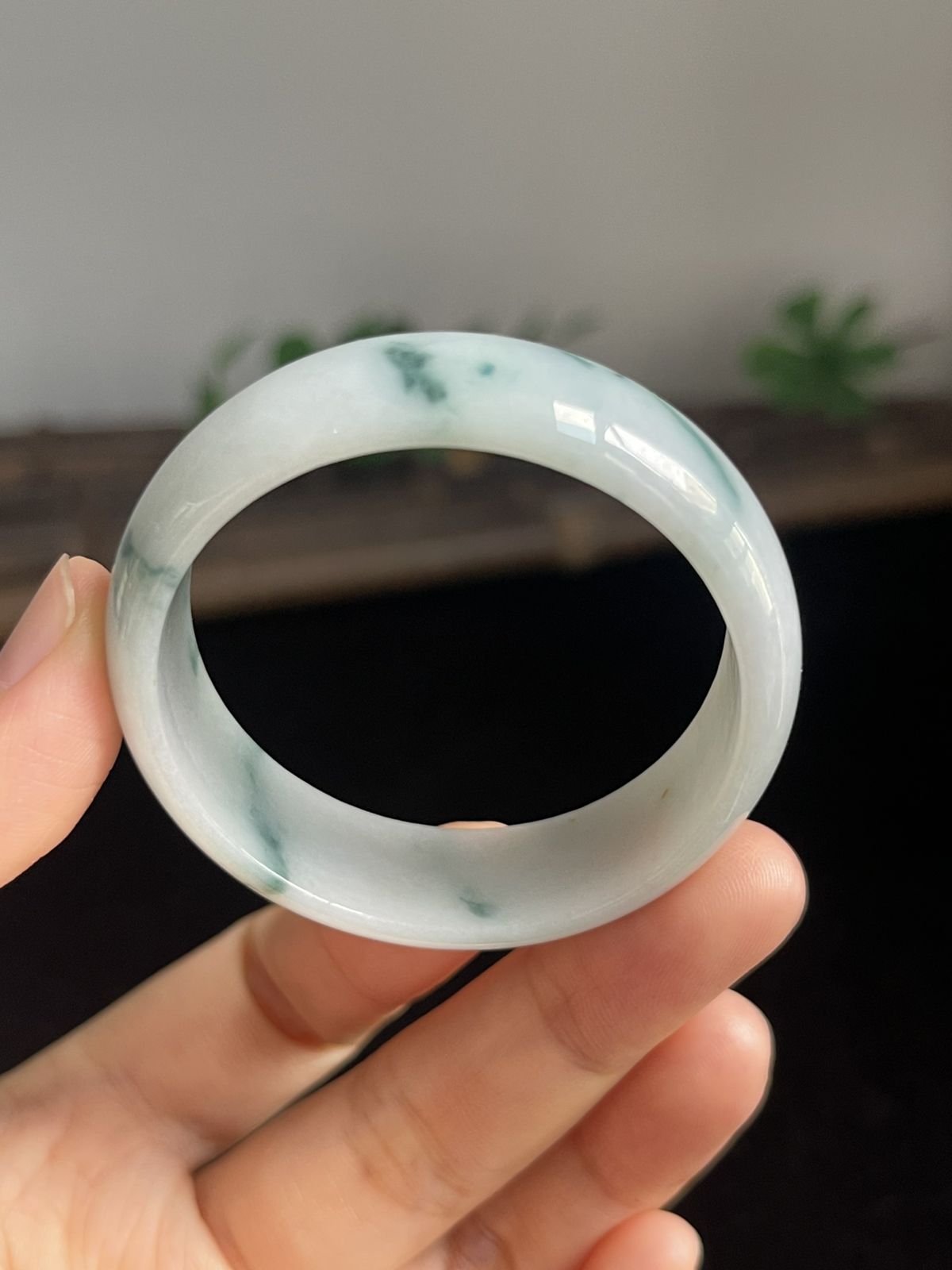 正圈42.8圈口，翡翠手镯