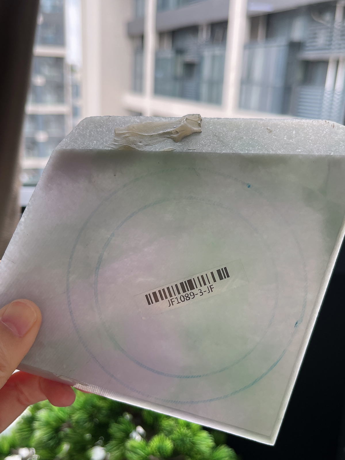 翡翠板料，⭕️正圈最大做68，正圈最大做64