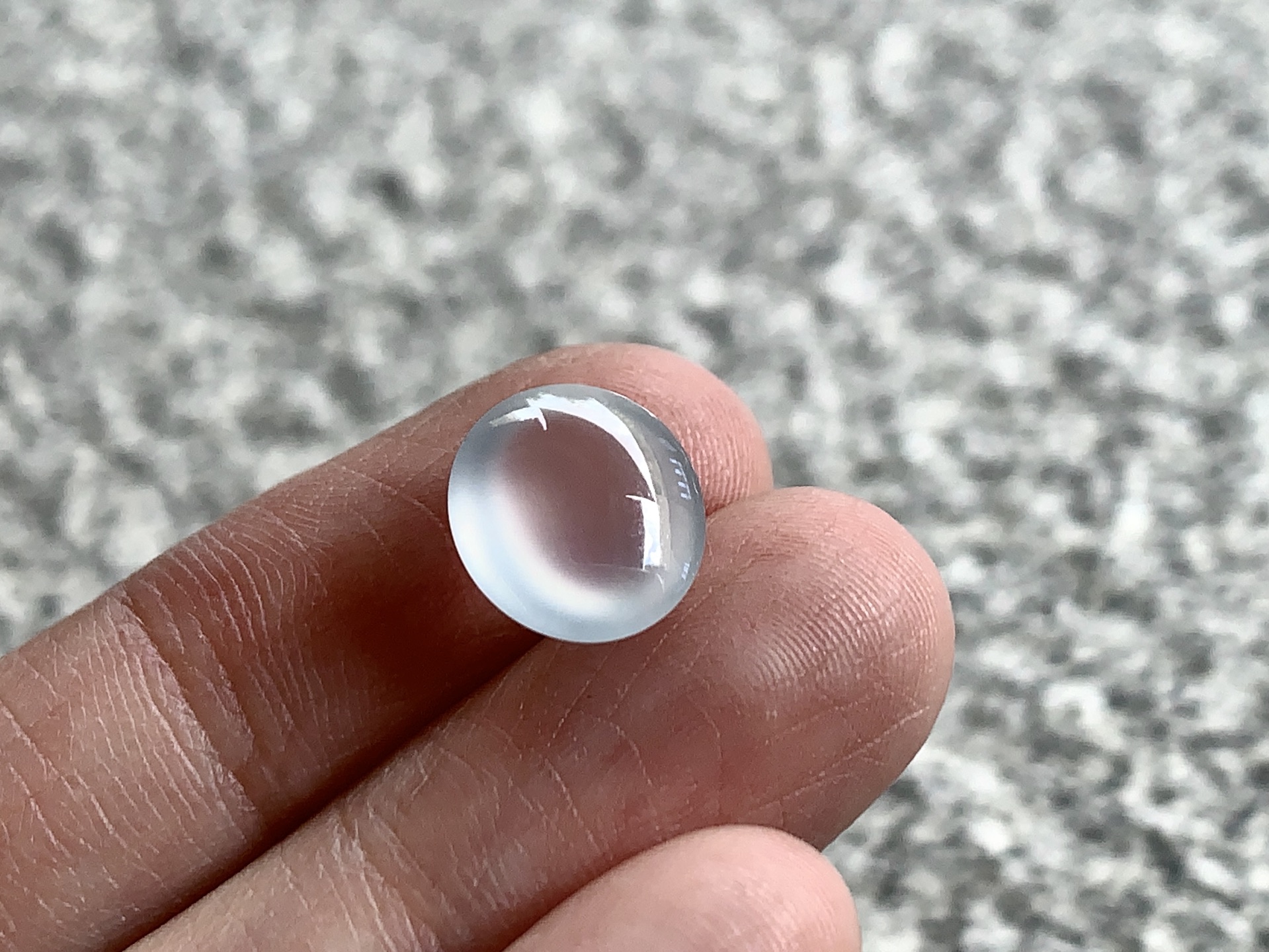 白冰蛋面 尺寸：10.6×9.5×5.3