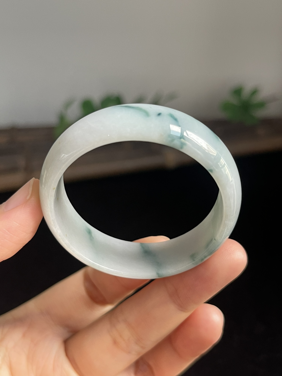 正圈42.8圈口，翡翠手镯