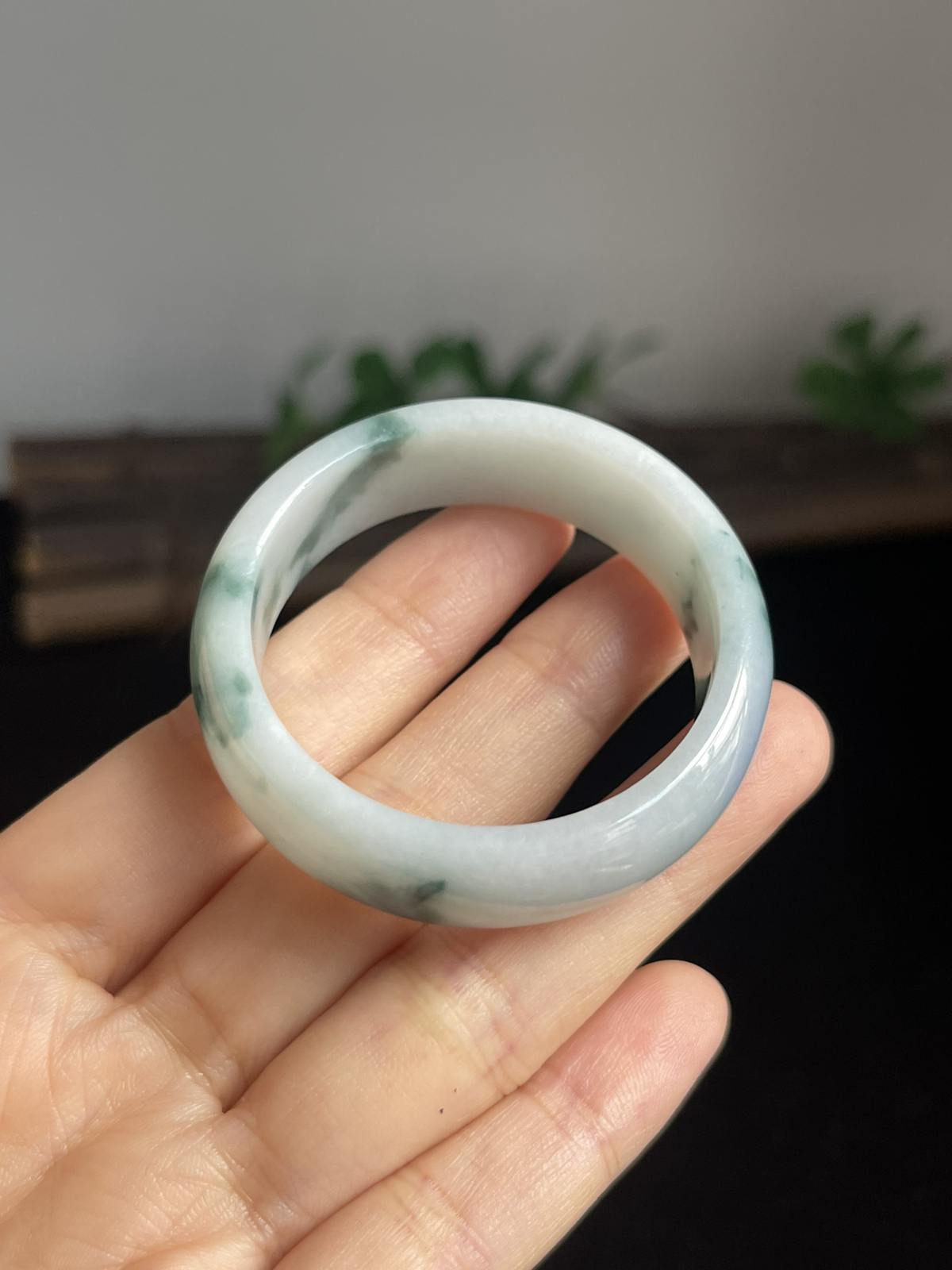 正圈39圈口，翡翠手镯