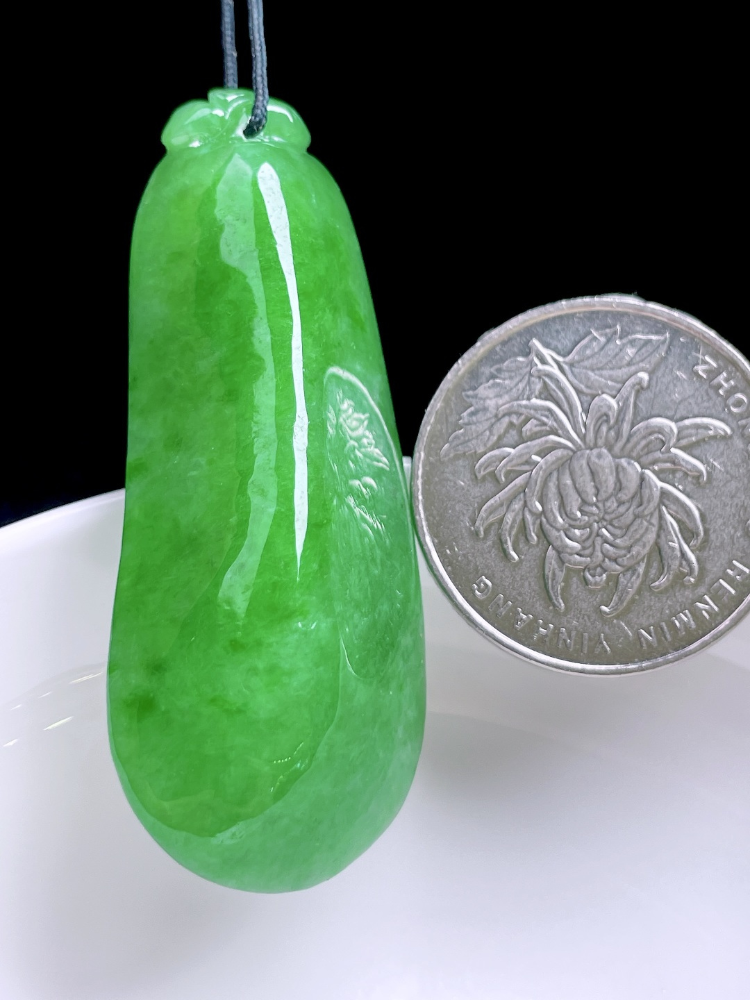 ️ 满色阳绿福瓜 色阳色艳，种老饱满 尺寸：50/20.8/13.2