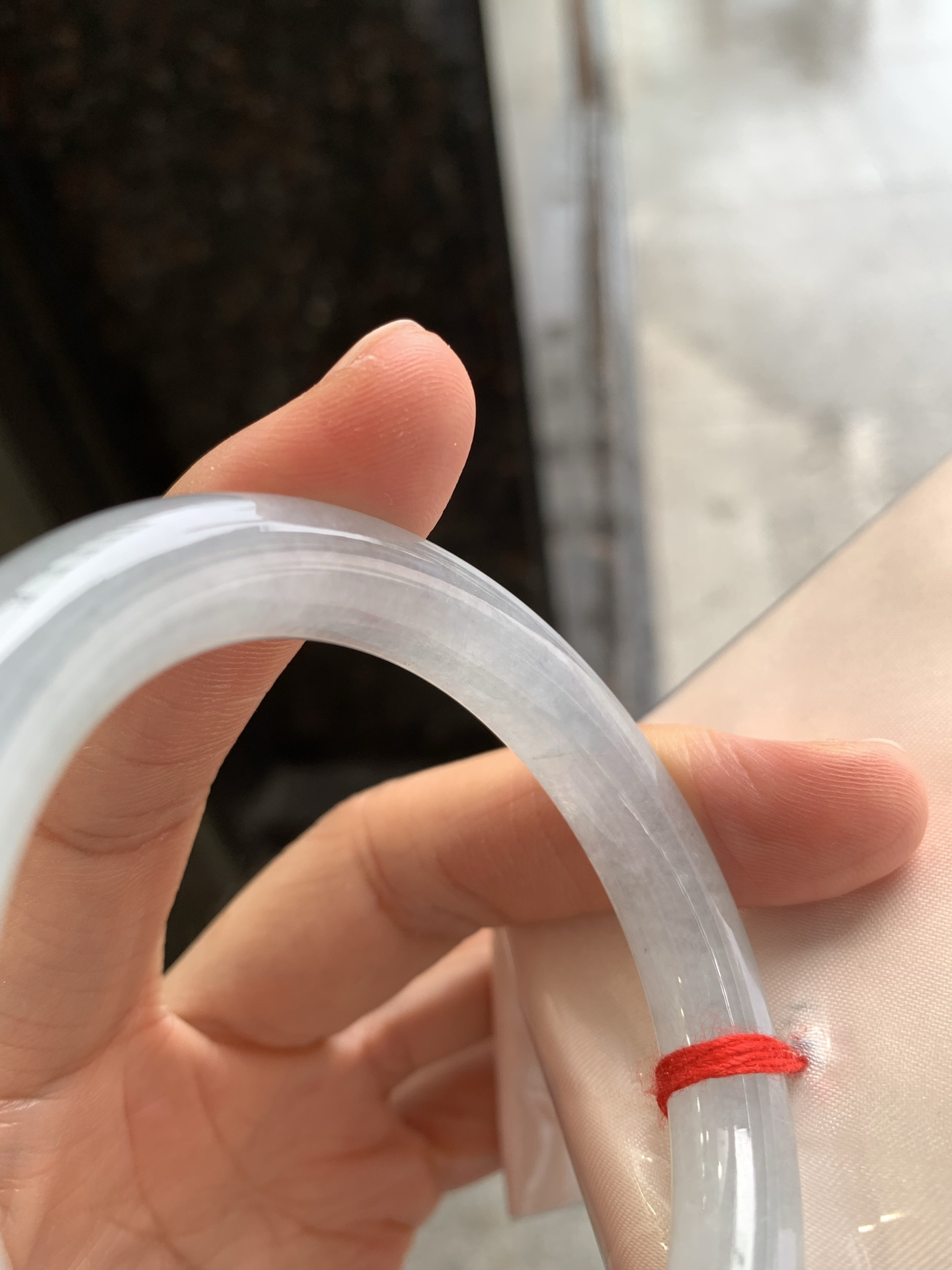 圆条冰晴 微细纹 尺寸：54/9/9.1 冰润