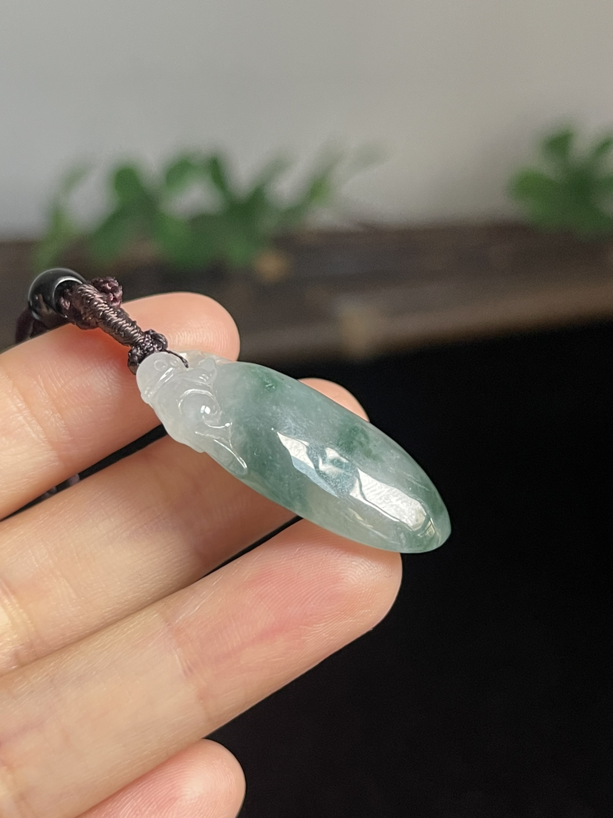 翡翠吊坠，配珠未测