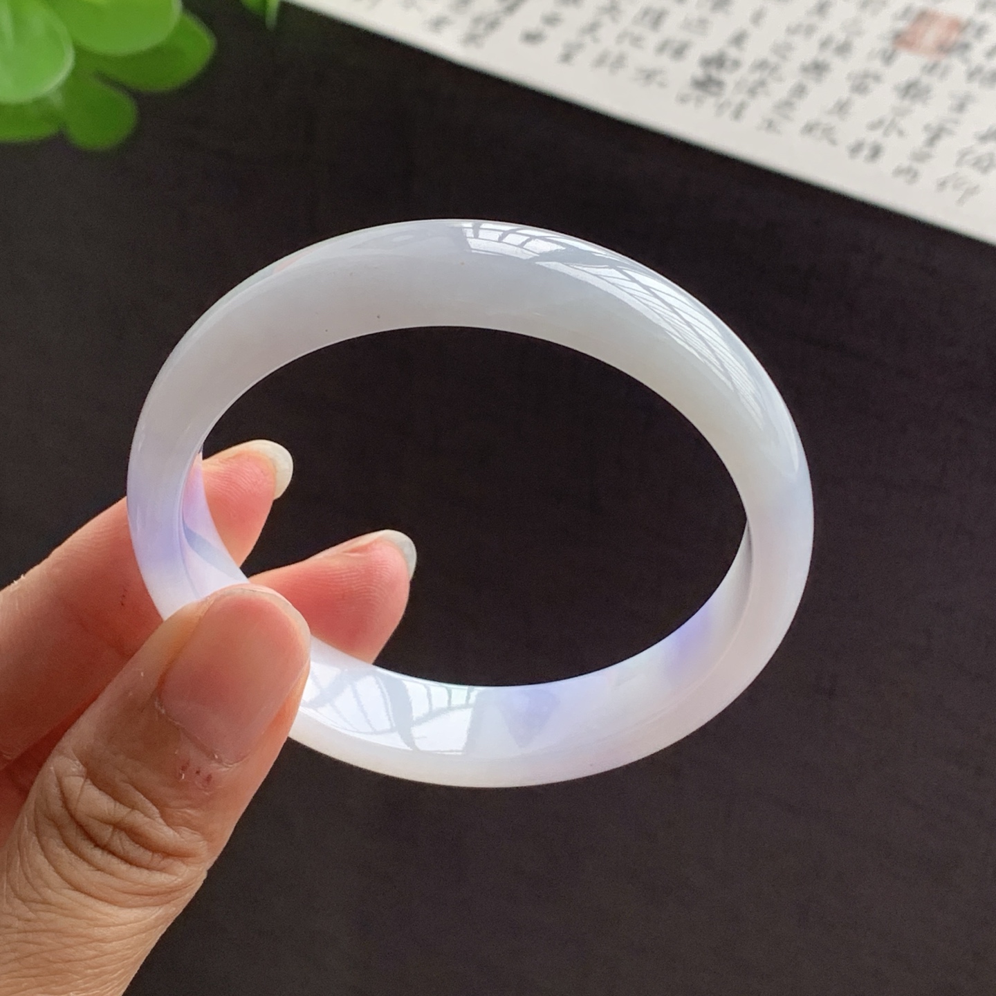 070817GX 正圈翡翠手镯 56-13-6.4