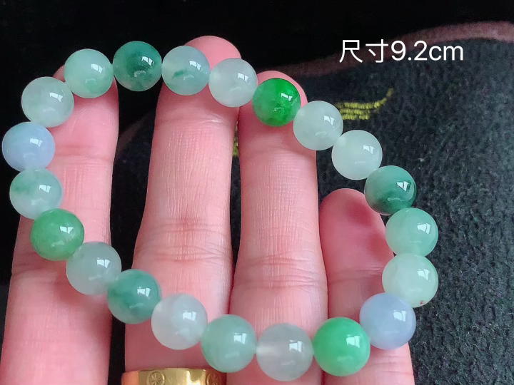 多彩手串  尺寸，9.2