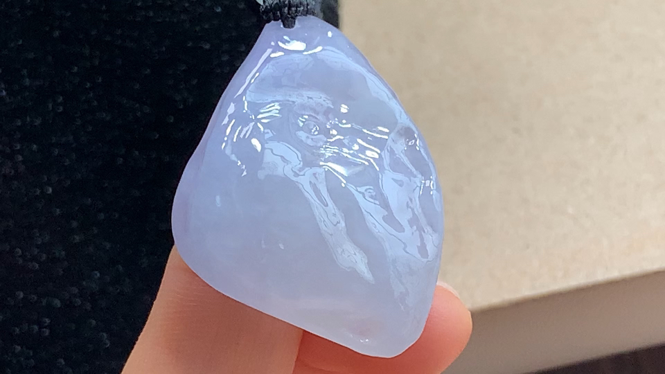 ️ 原石，无裂，尺寸36.5-25.8-9.0mm，包A附证书
