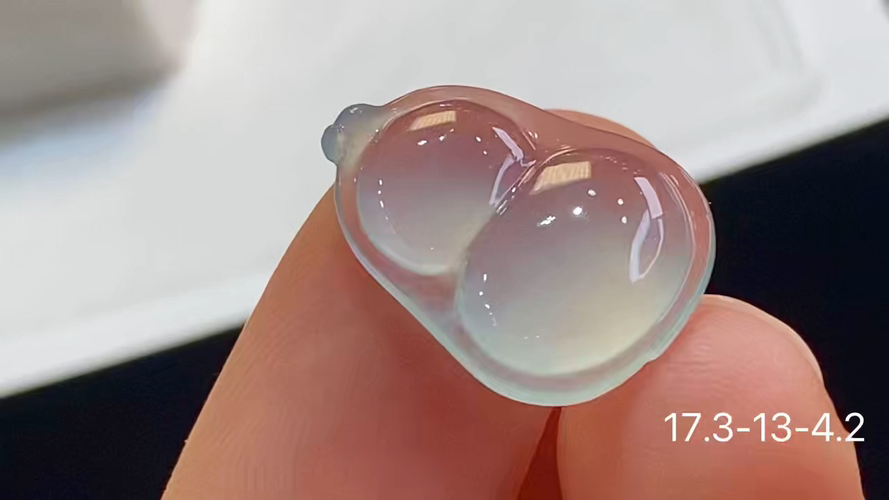 玻璃种葫芦，无裂，17.3-13-4.2