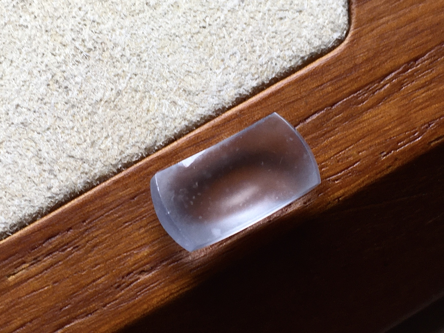 ️ 玻璃种木那马鞍 白皙透亮，冰透感十足，尺寸14*7*4