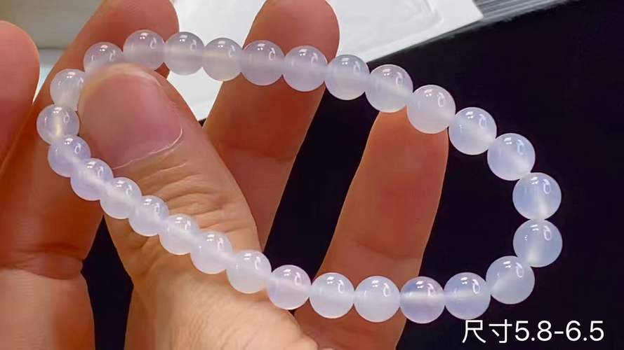 玻璃种手串，5.8-6.5