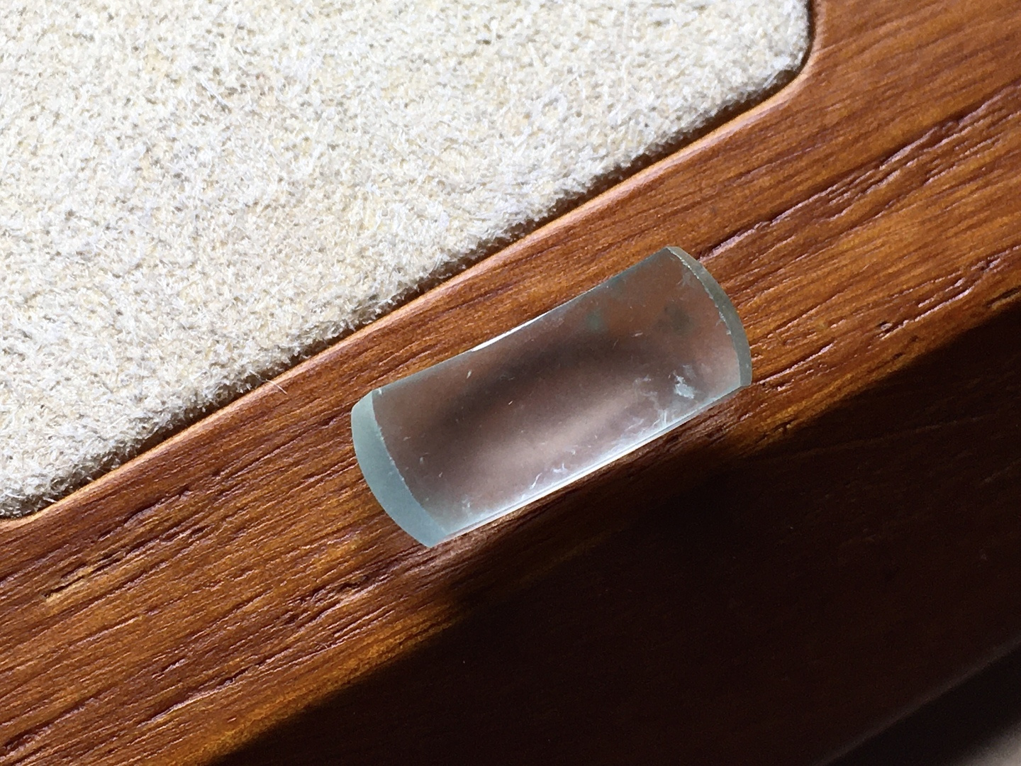 ️ 玻璃种飘花马鞍 冰透感十足，底子干净，尺寸15.3*6*3.3