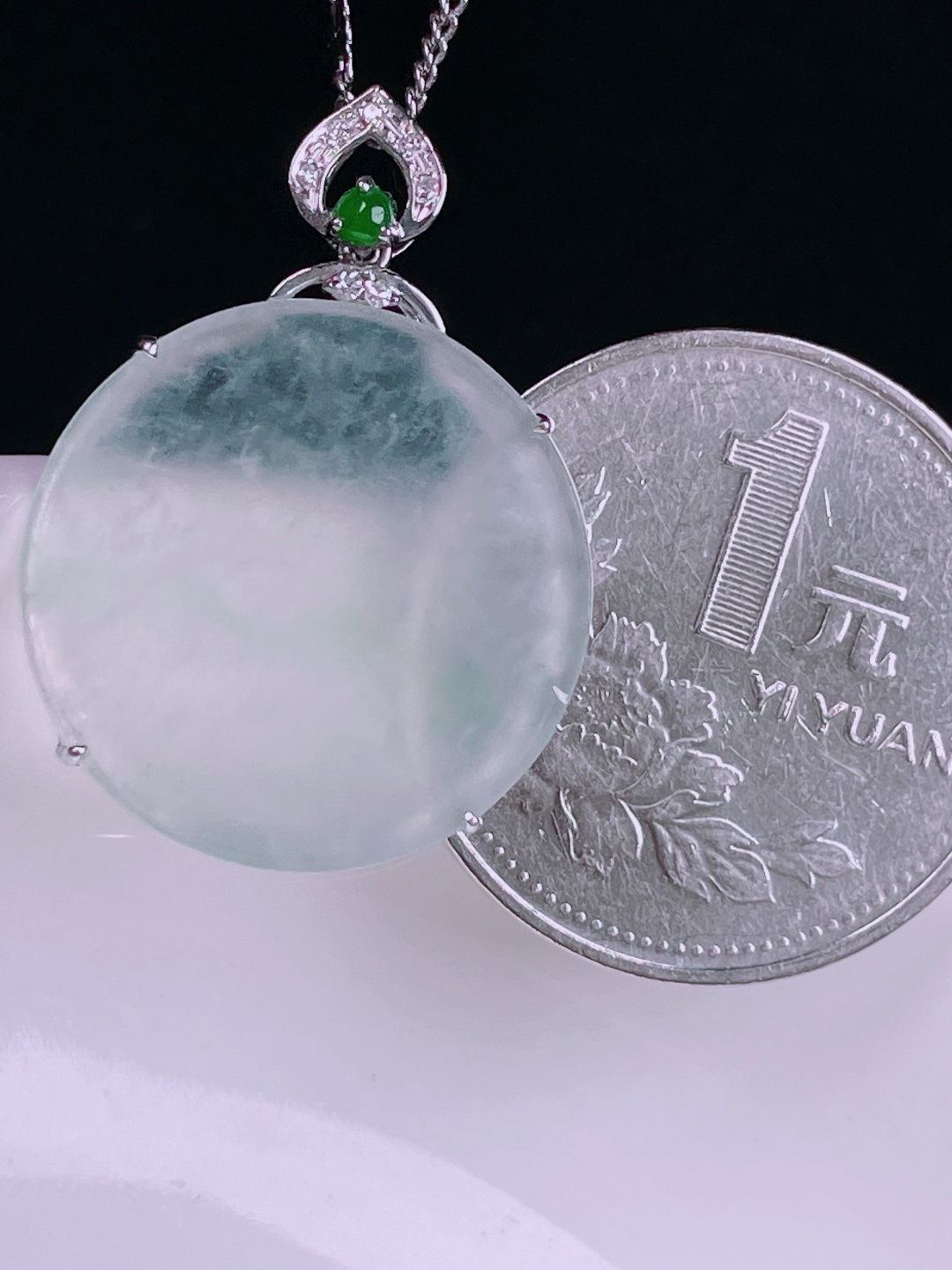️高冰无事牌，老种起光，细底通透，尺寸：28.3/20.8/4mm0711