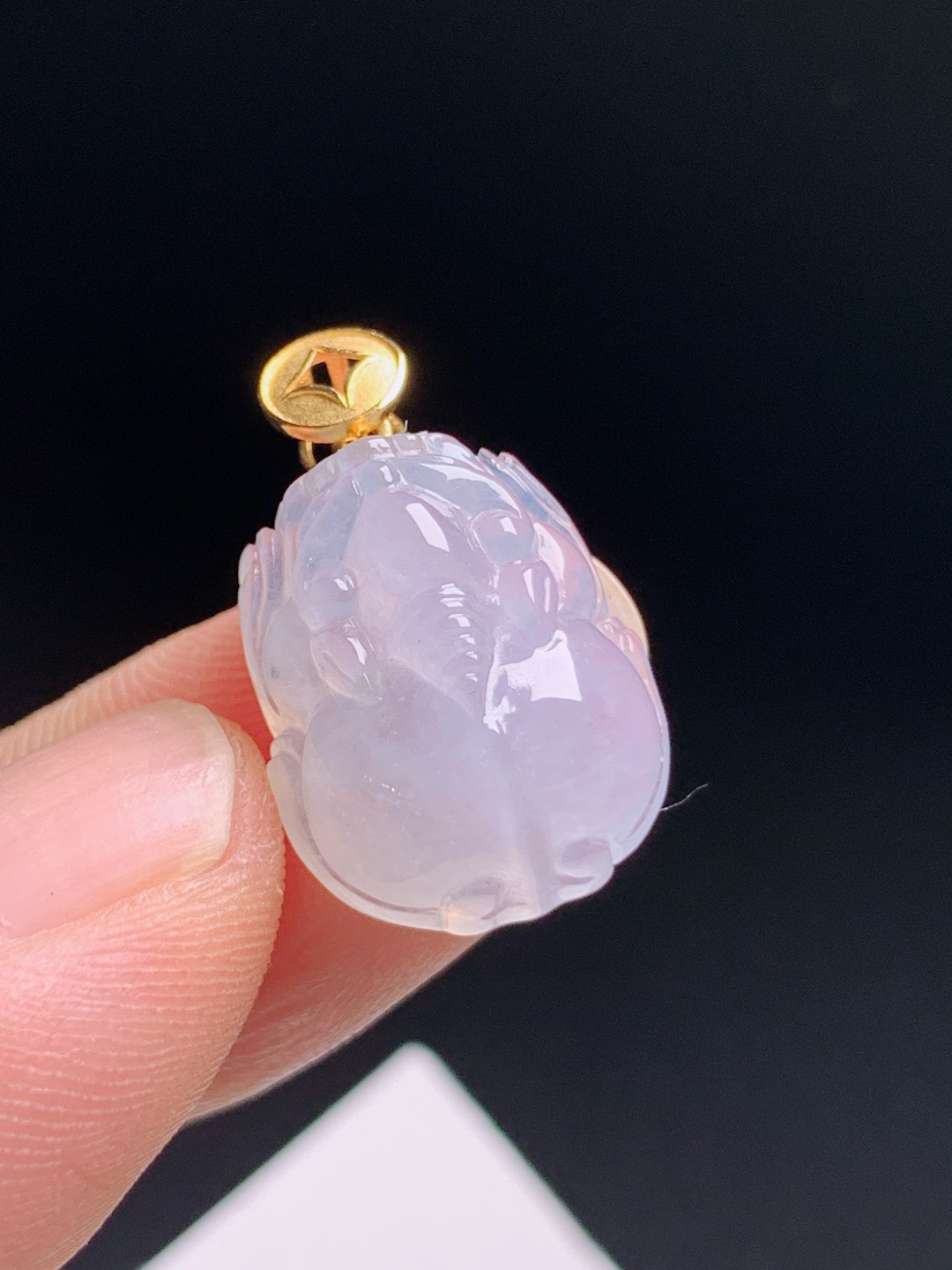 ️ 冰种貔貅吊坠，冰润柔和立体雕刻，招财纳福 280708
