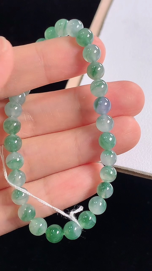 ️冰飘花手链，尺寸:5.9-5.9mm