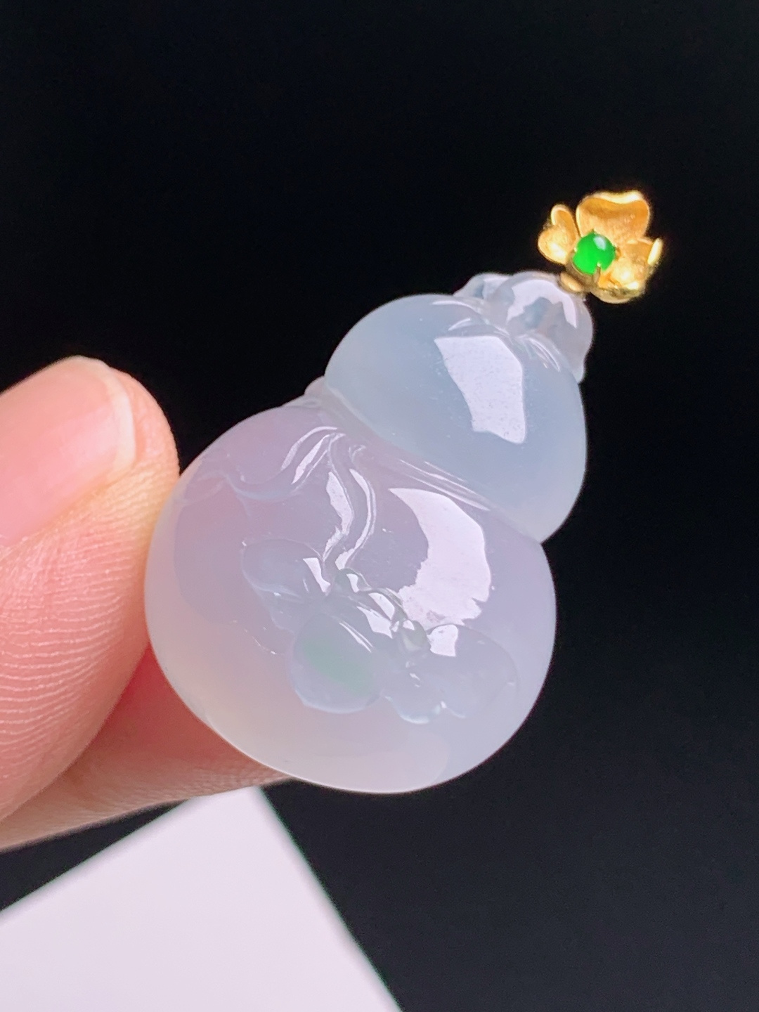 ️ 葫芦吊坠，金扣点缀饱满圆润，福气绵长 530708