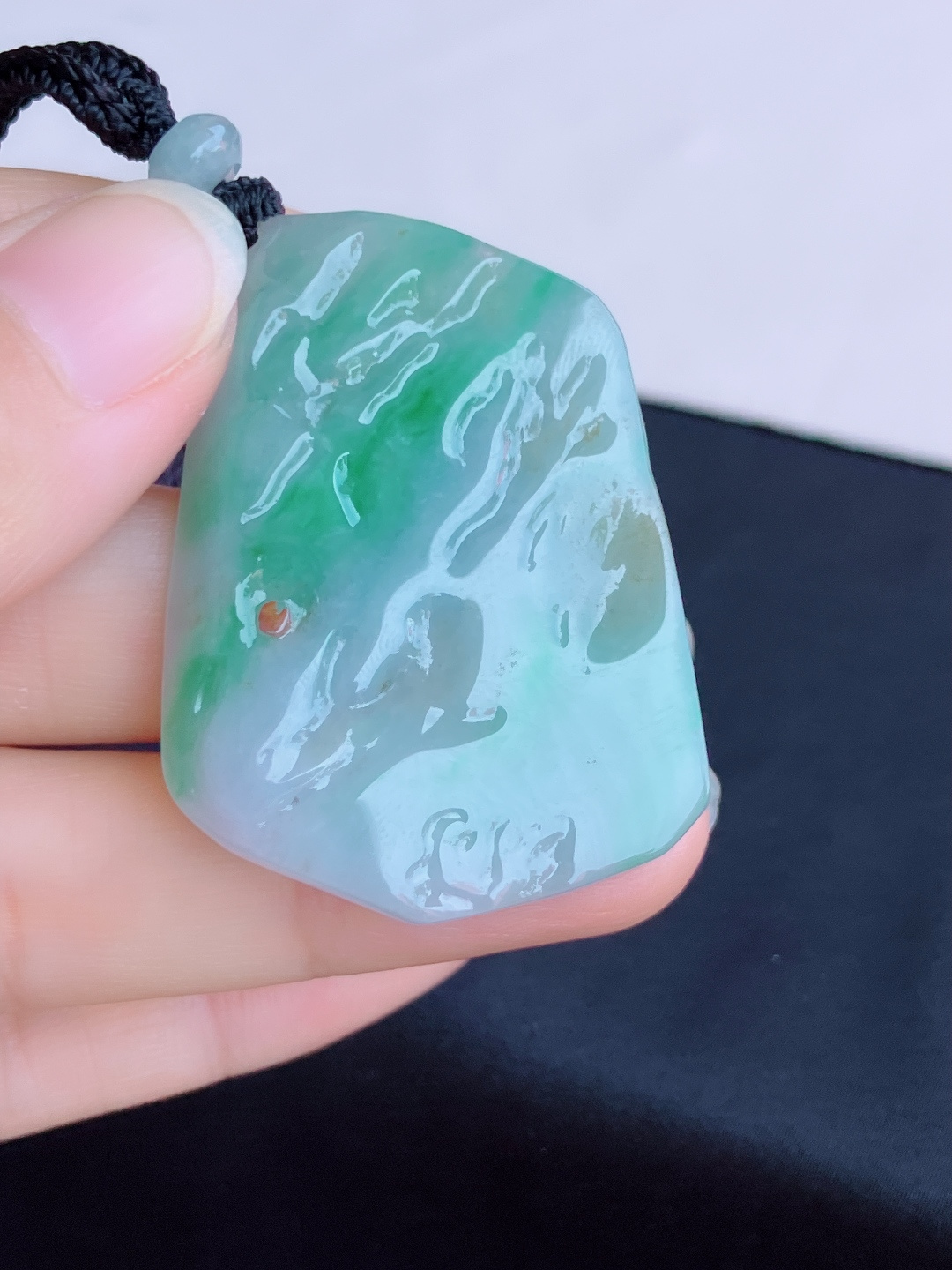 双彩悟道，意境美，尺寸47.6/34/9.9/自然光实拍