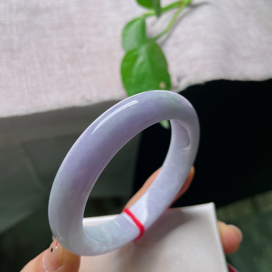 54/13.1/7.8，正圈，水润，紫韵十足，甜美，悠然自得，有纹不影响佩戴，ss55764a