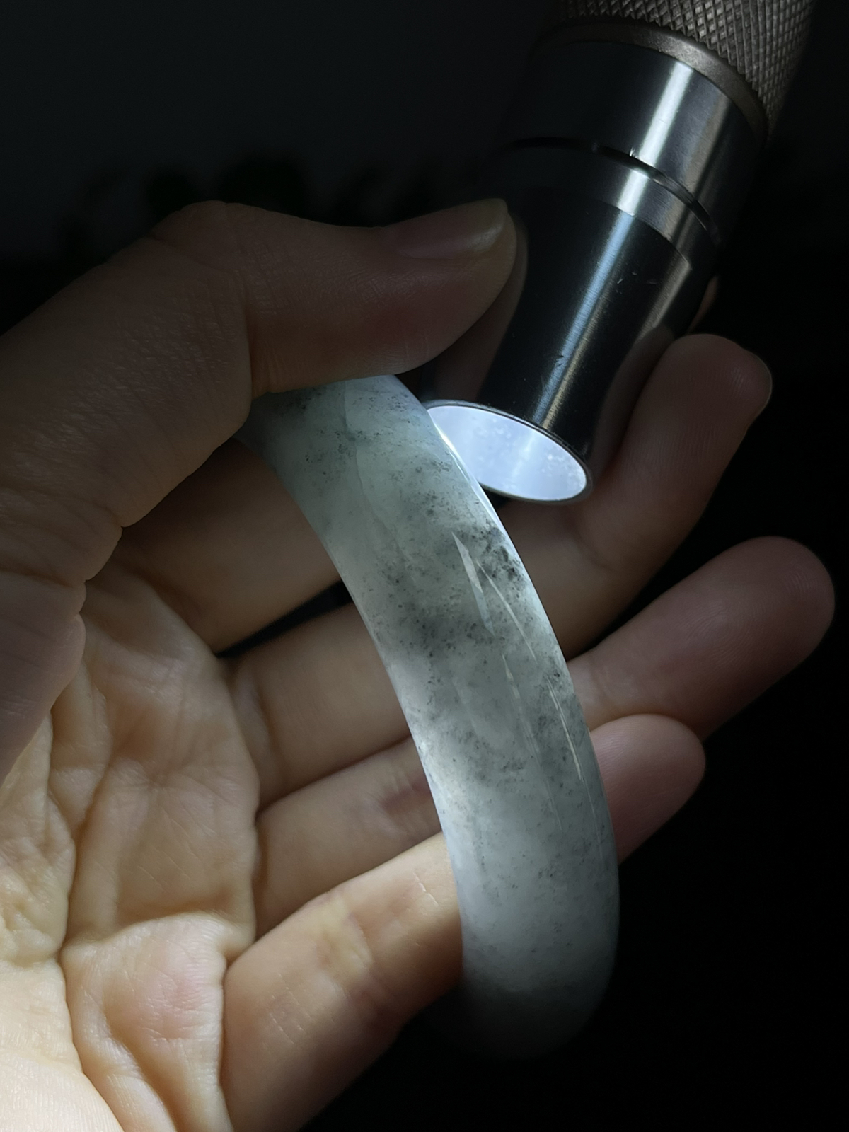 正圈55.4圈口，翡翠手镯