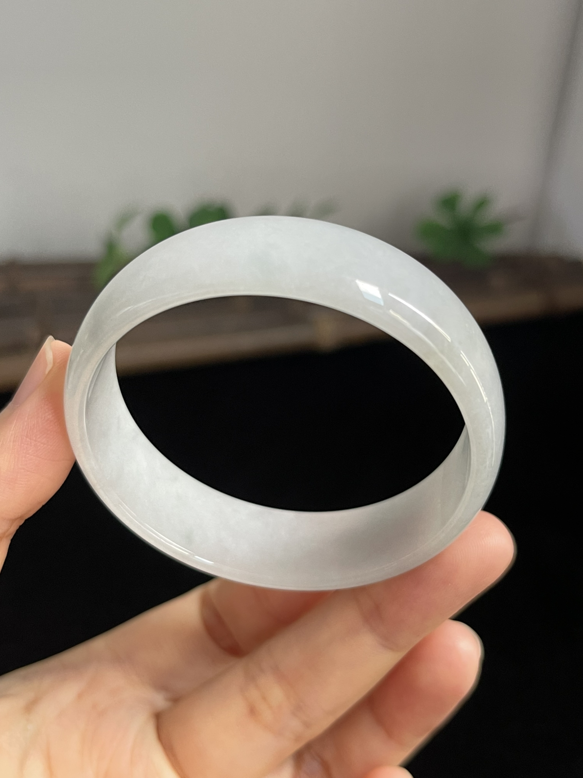 正圈51.5圈口，翡翠手镯