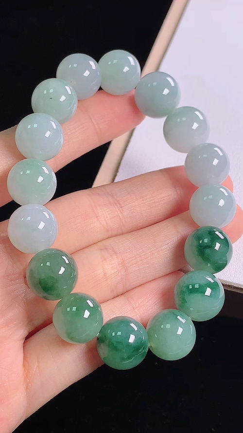 ️冰飘花手链，尺寸:12.1-12.1mm