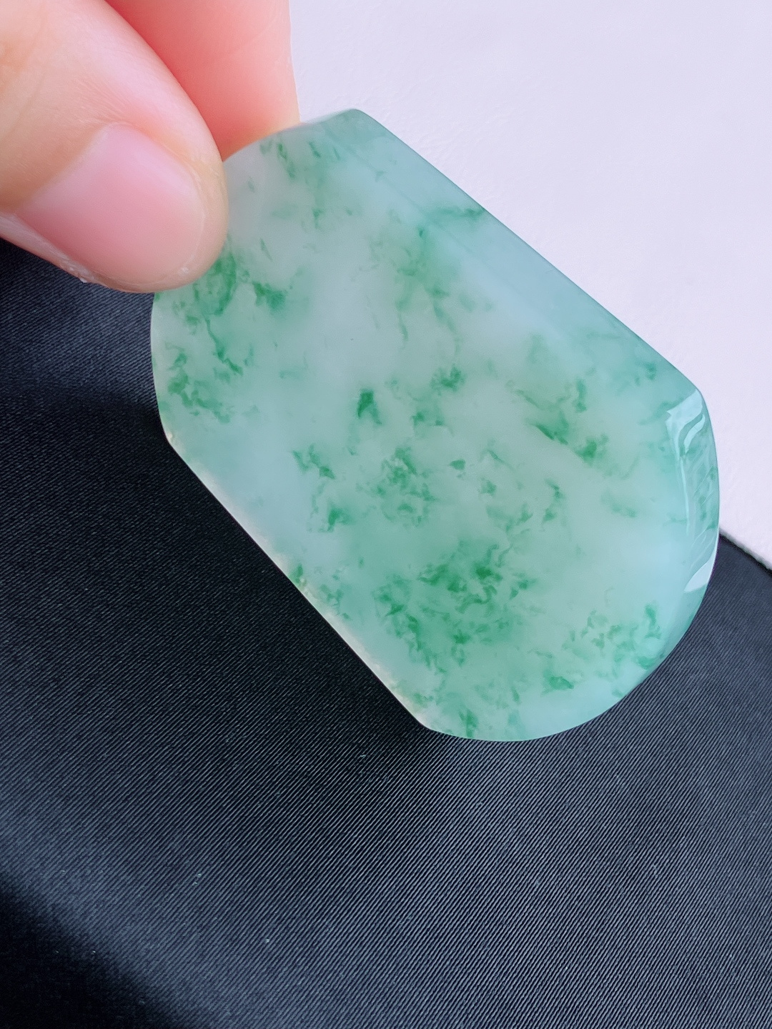 冰飘花平安牌，意境美，尺寸53/42.6/5.6/自然光实拍