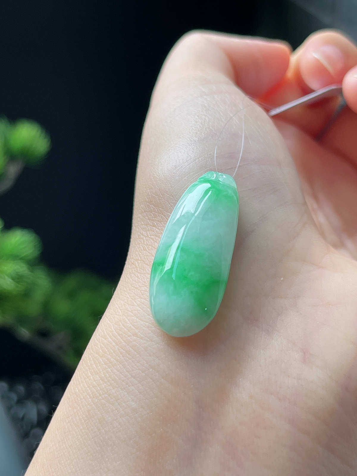翡翠糯化种飘花福瓜