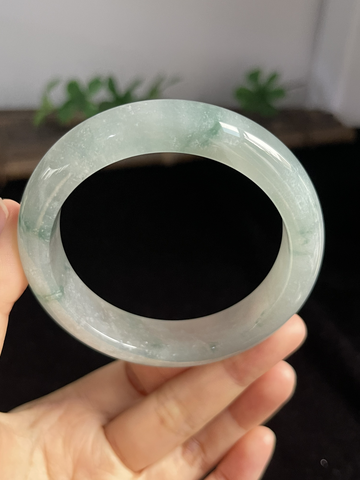 正圈57.5圈口，翡翠手镯