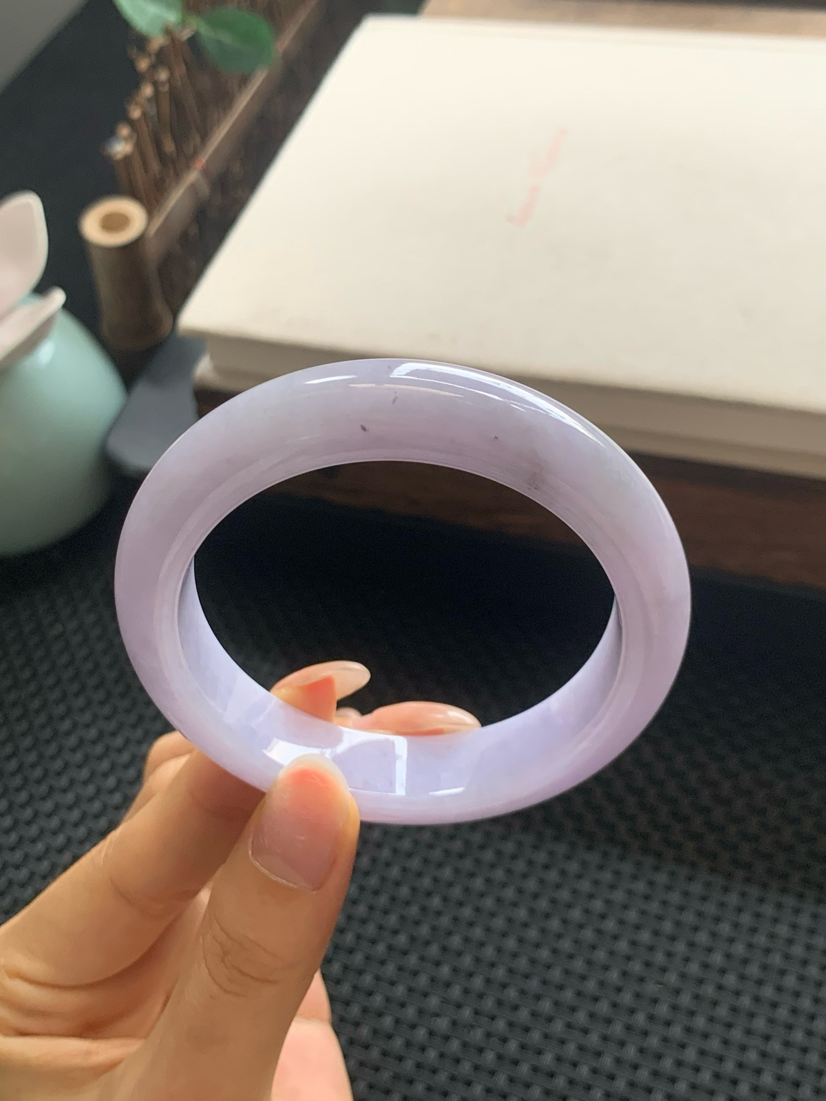 57圈口紫罗兰正圈手镯