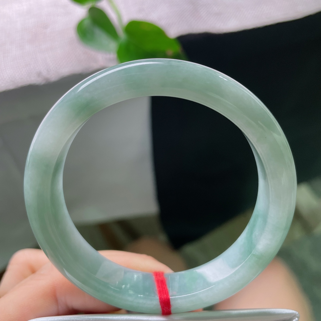 55.3/12.3/8.1，蓝底正圈，水润，细腻，颜色深深浅浅交织在一起，韵味十足，侧纹，ss54121a