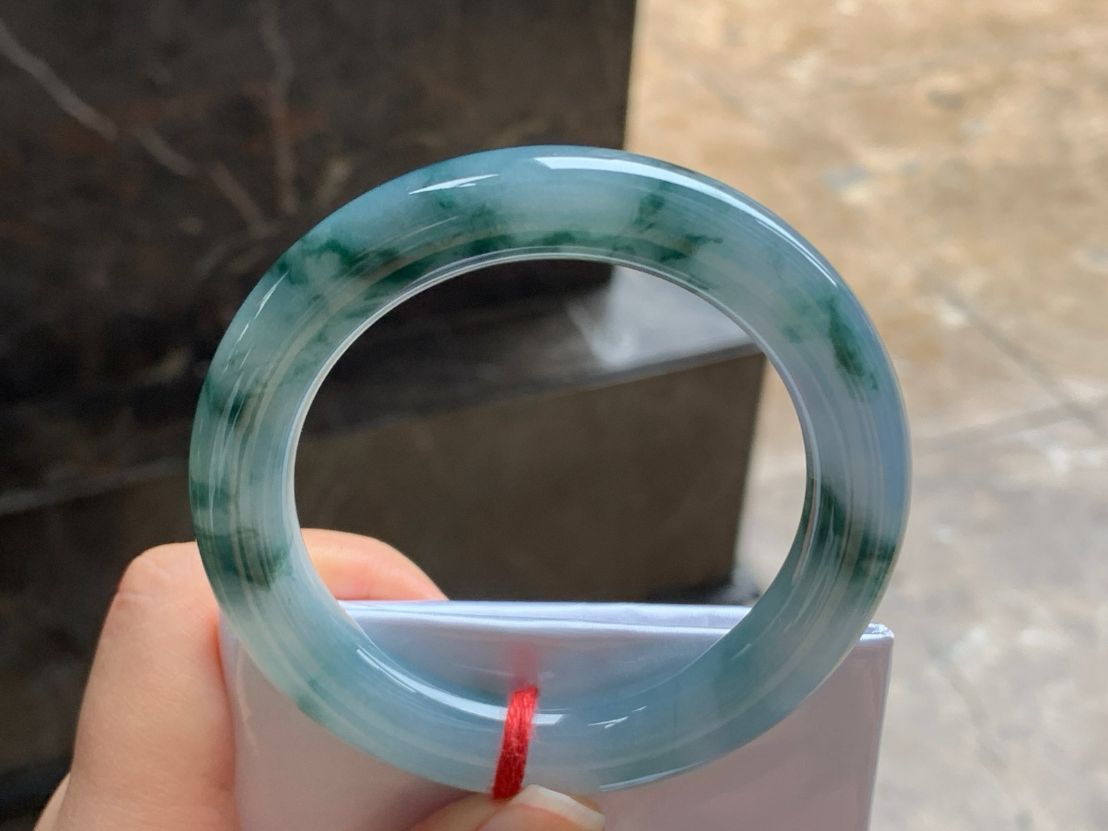 53-10.3
蓝花圆条手镯^_^飘花浓郁
