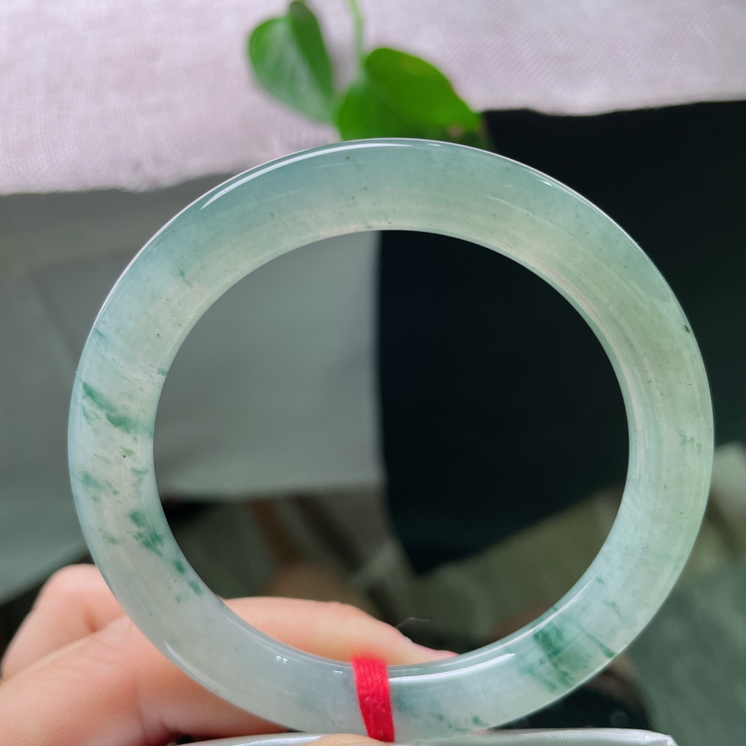 55.3/8.9飘花圆条，冰润细腻，飘逸灵动，婉间风华，晶体纹，ss55912a