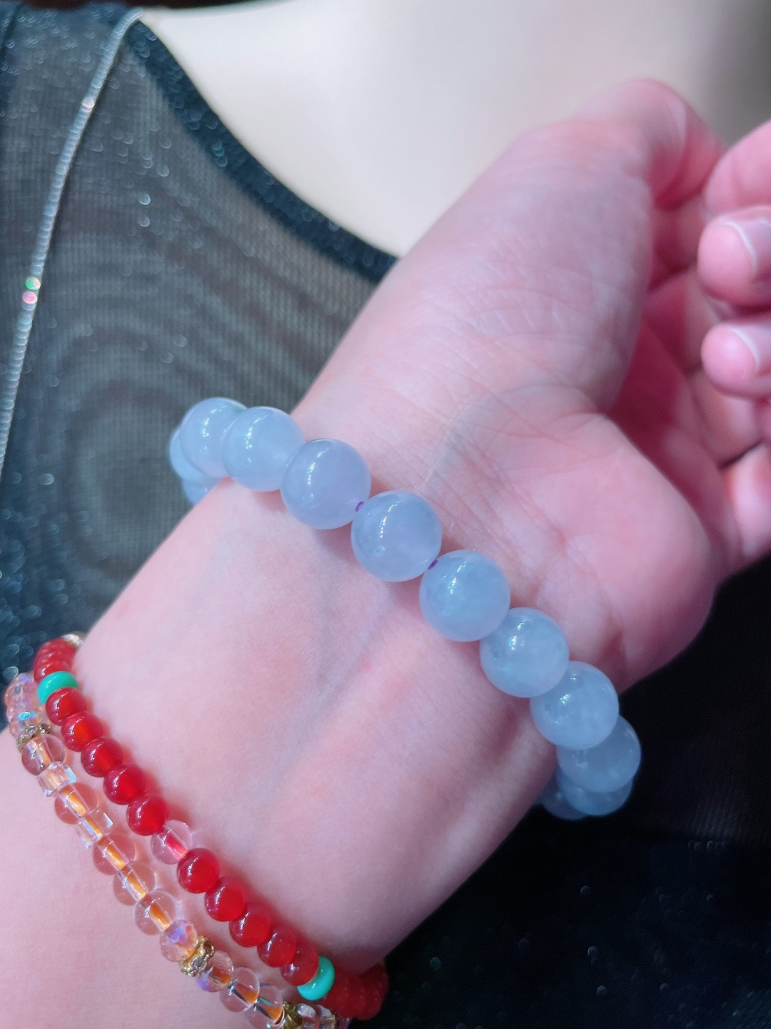 ️紫珠子手串，晶莹剔透，新颖时尚，9.2-9.5