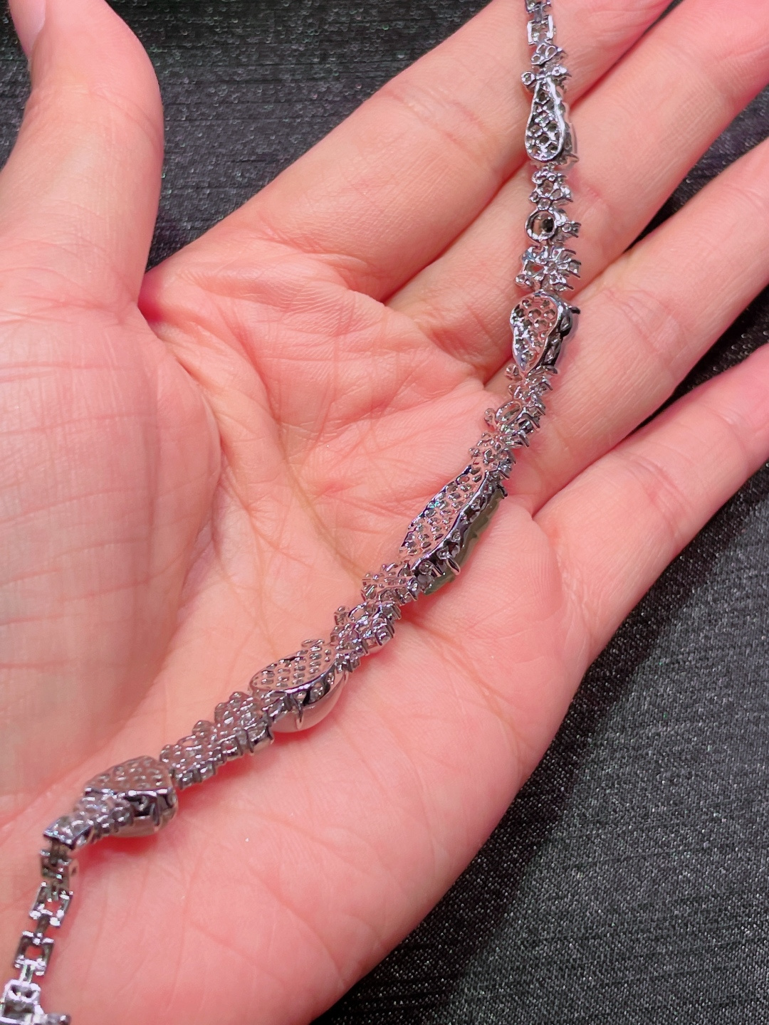 ️绿福豆手链，晶莹剔透，新颖时尚，19.5-8-3