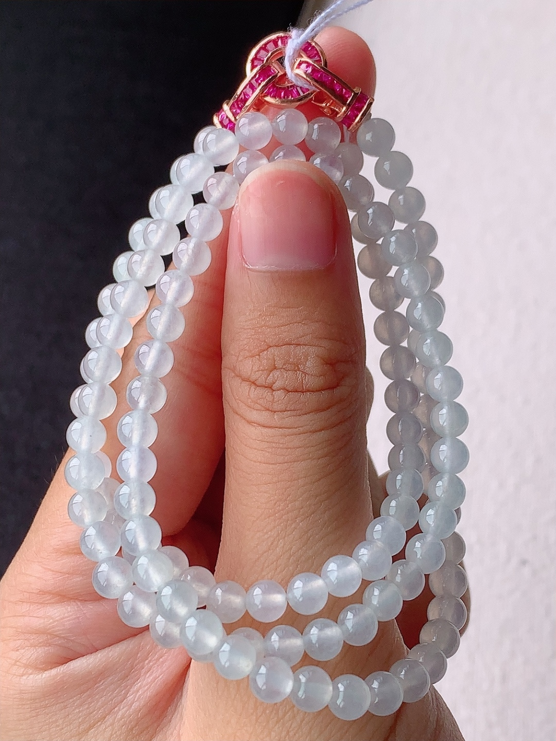 ️️ 冰润底子细腻，佩戴简单大方，4.9-4.4