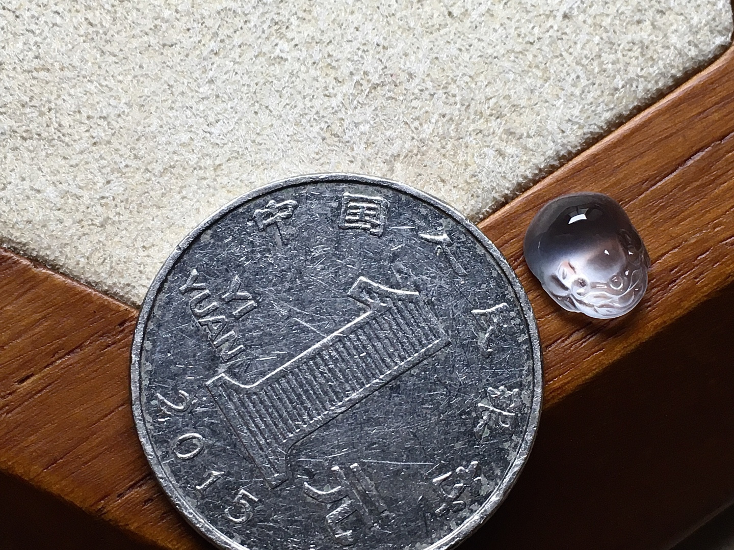️ 玻璃种金蟾 品质，起光感，尺寸8.2*6.8*3.7