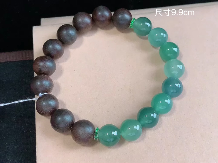 双彩手串，尺寸9.9