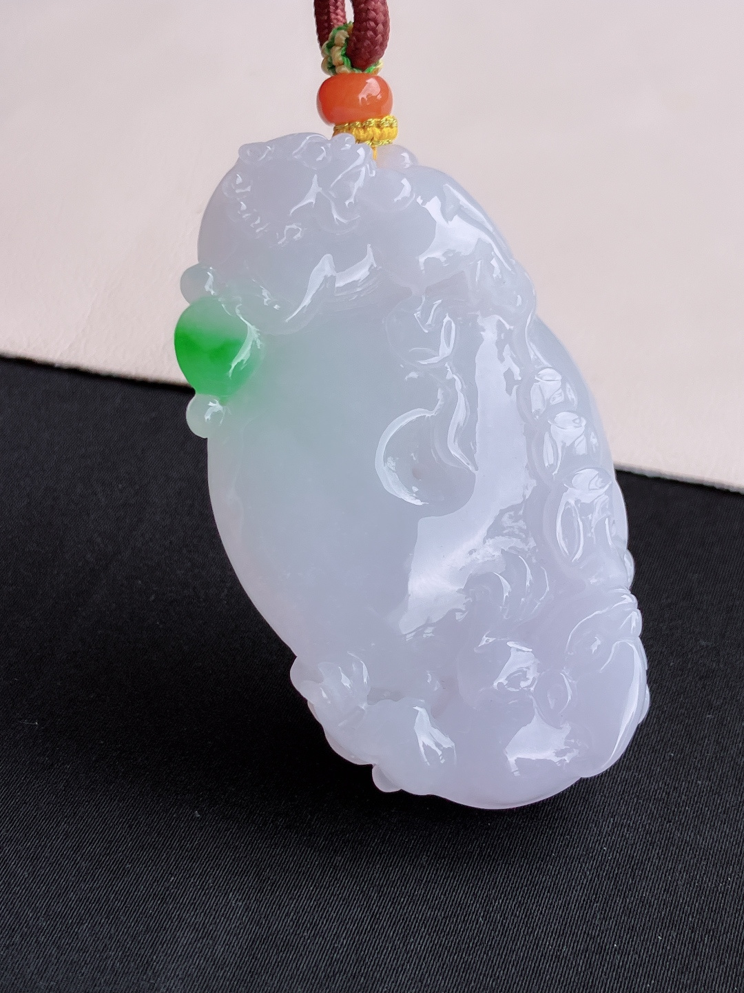 双彩大福贝，饱满大气，尺寸 65.3/41/12/自然光实拍