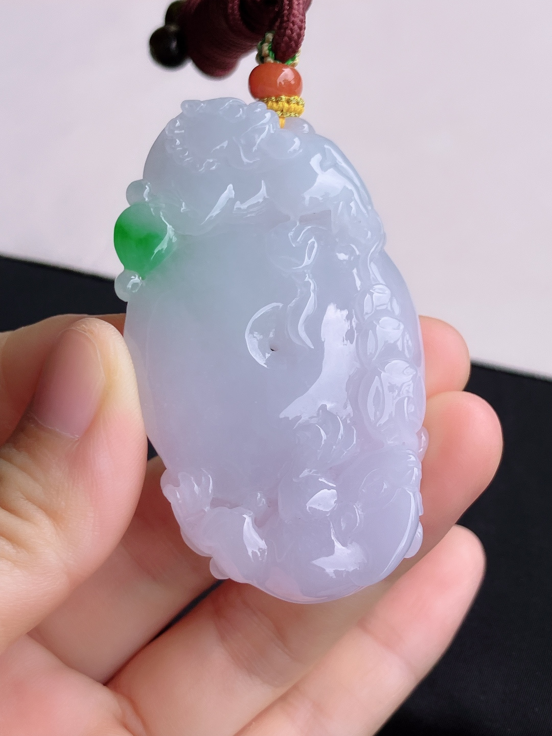 双彩大福贝，饱满大气，尺寸 65.3/41/12/自然光实拍