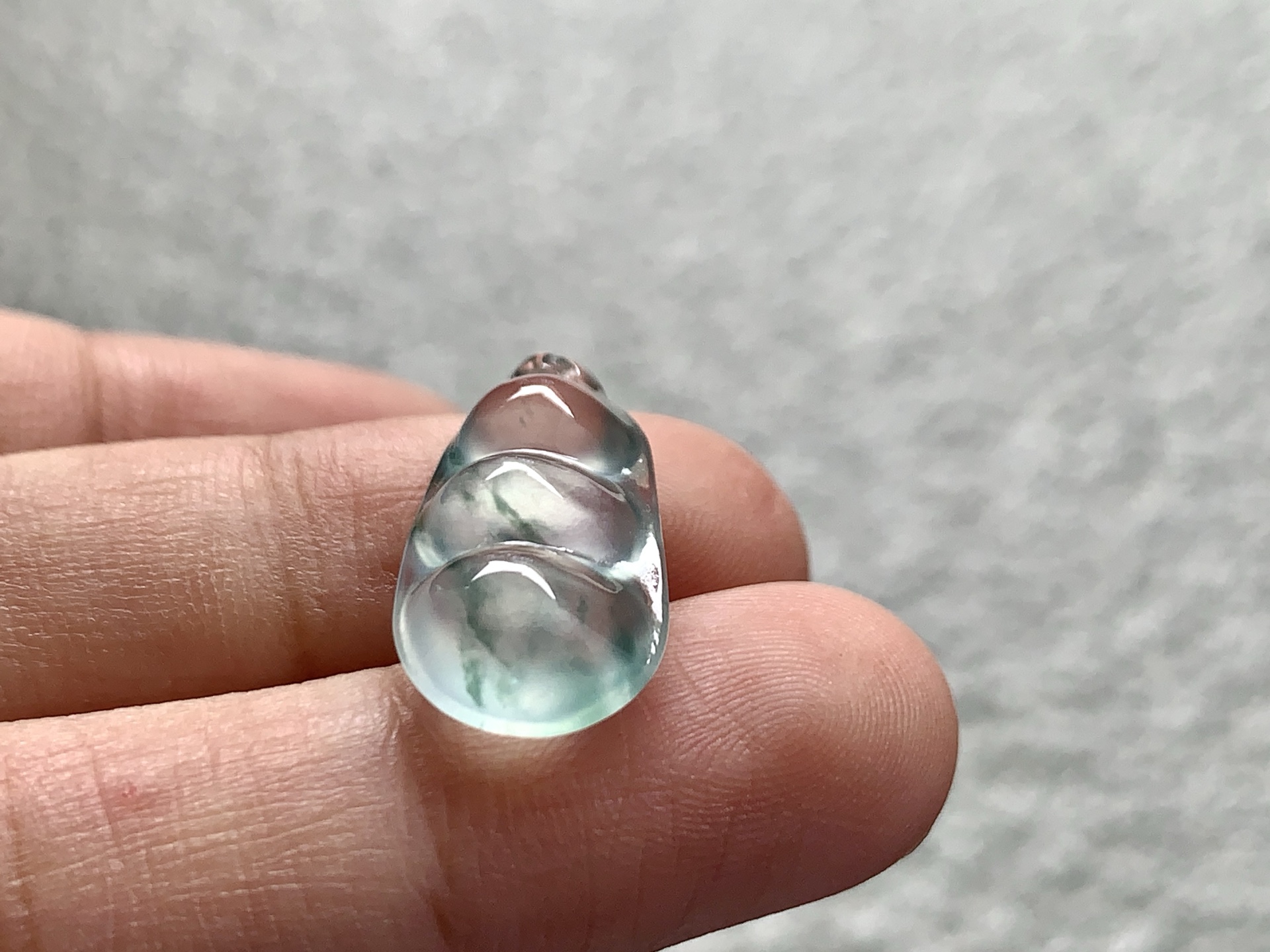 飘绿福豆 尺寸：18.5×10.7×6