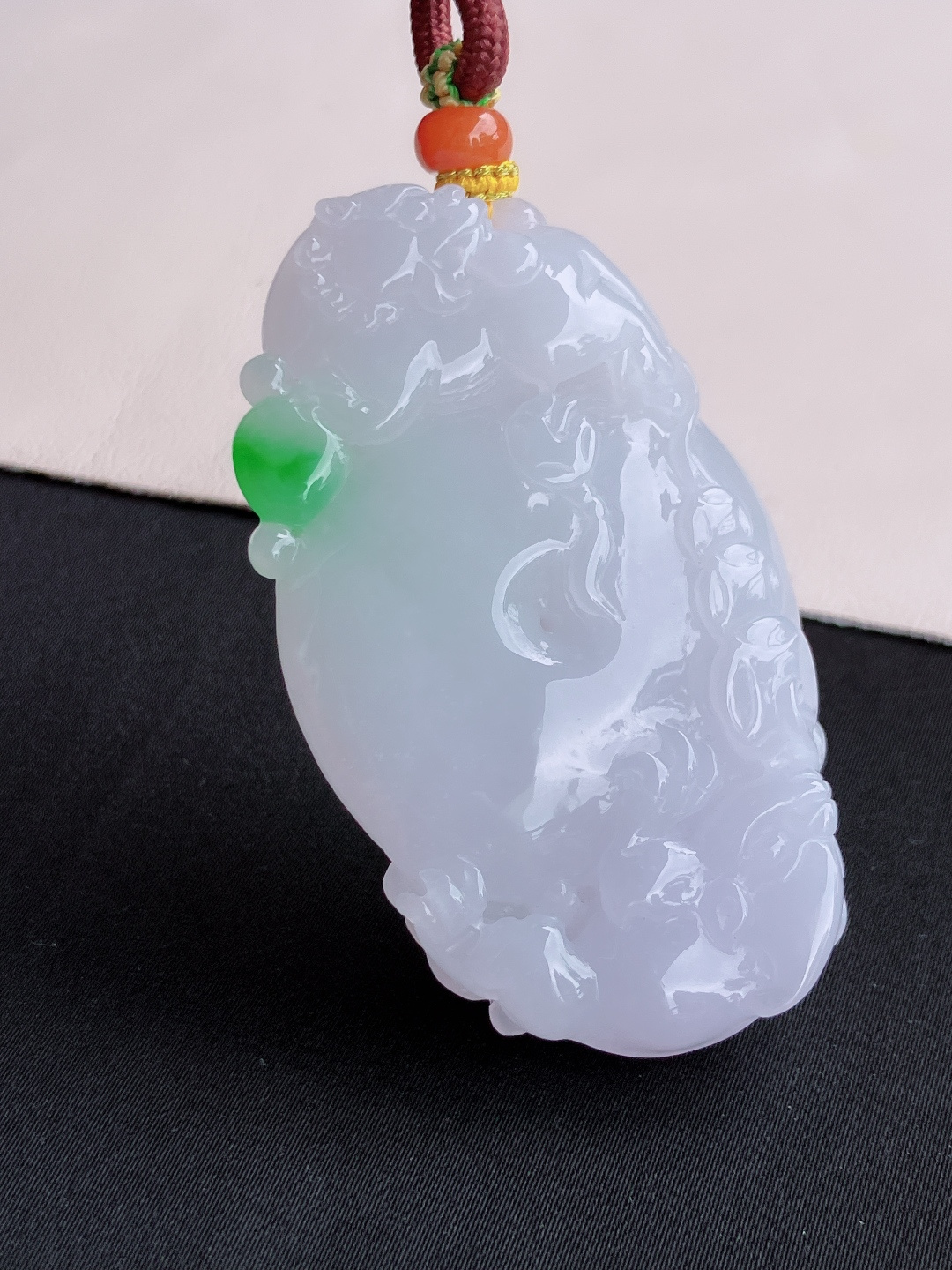 双彩大福贝，饱满大气，尺寸 65.3/41/12/自然光实拍