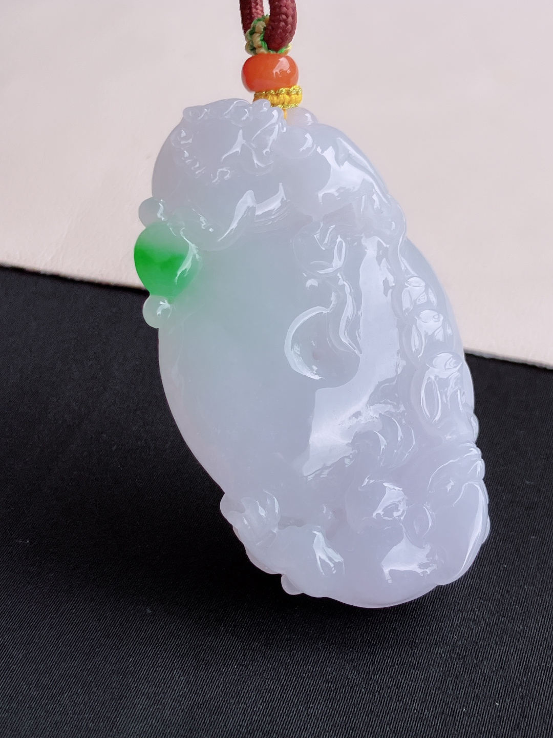 双彩大福贝，饱满大气，尺寸 65.3/41/12/自然光实拍