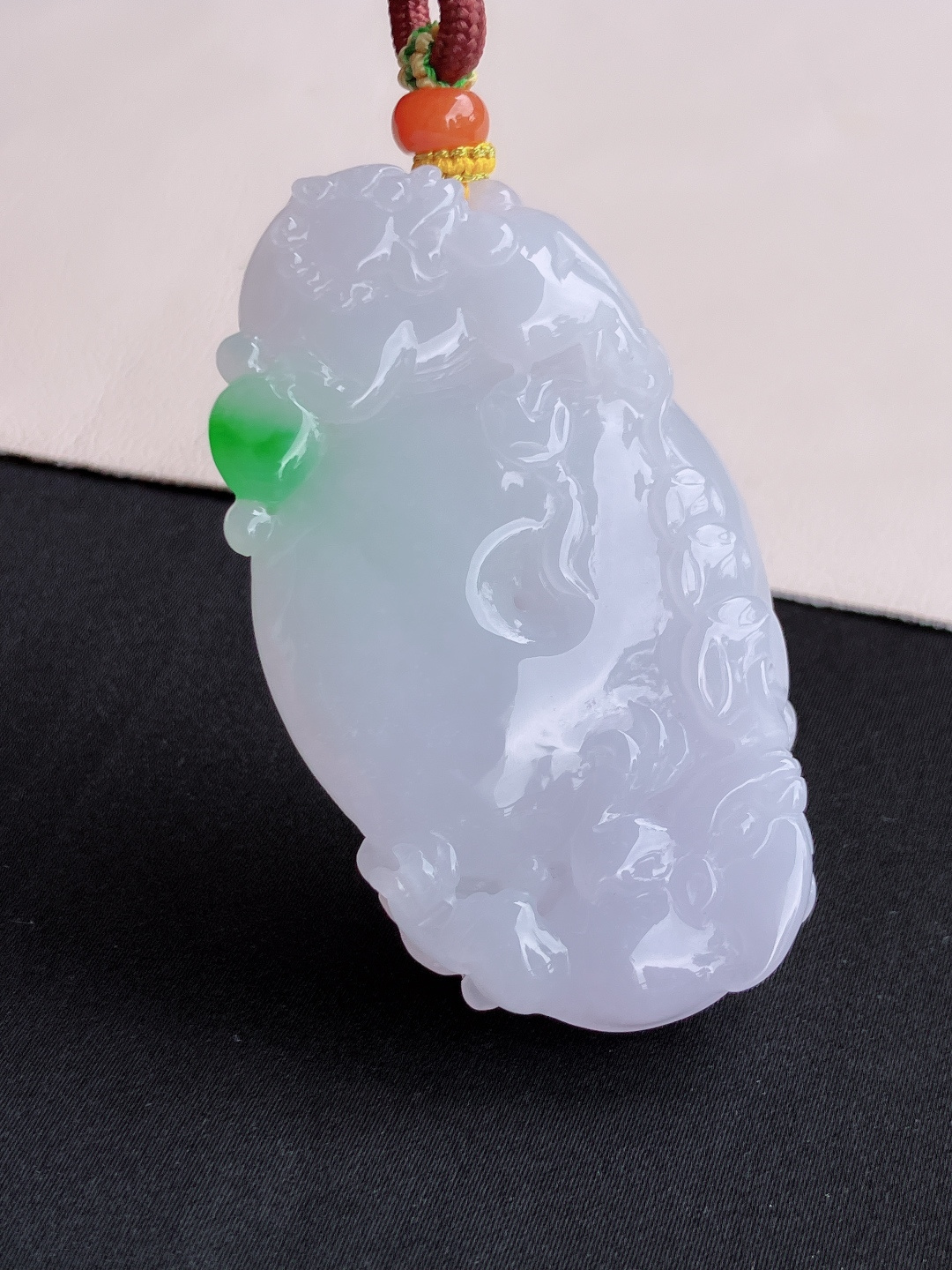 双彩大福贝，饱满大气，尺寸 65.3/41/12/自然光实拍