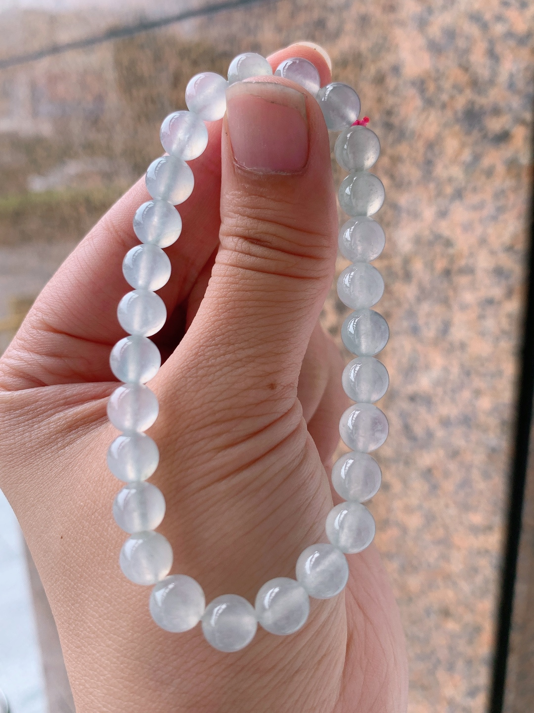 ️ 珠珠手串，清透似冰莹润澄澈，珠串细腻清爽，简约清冷