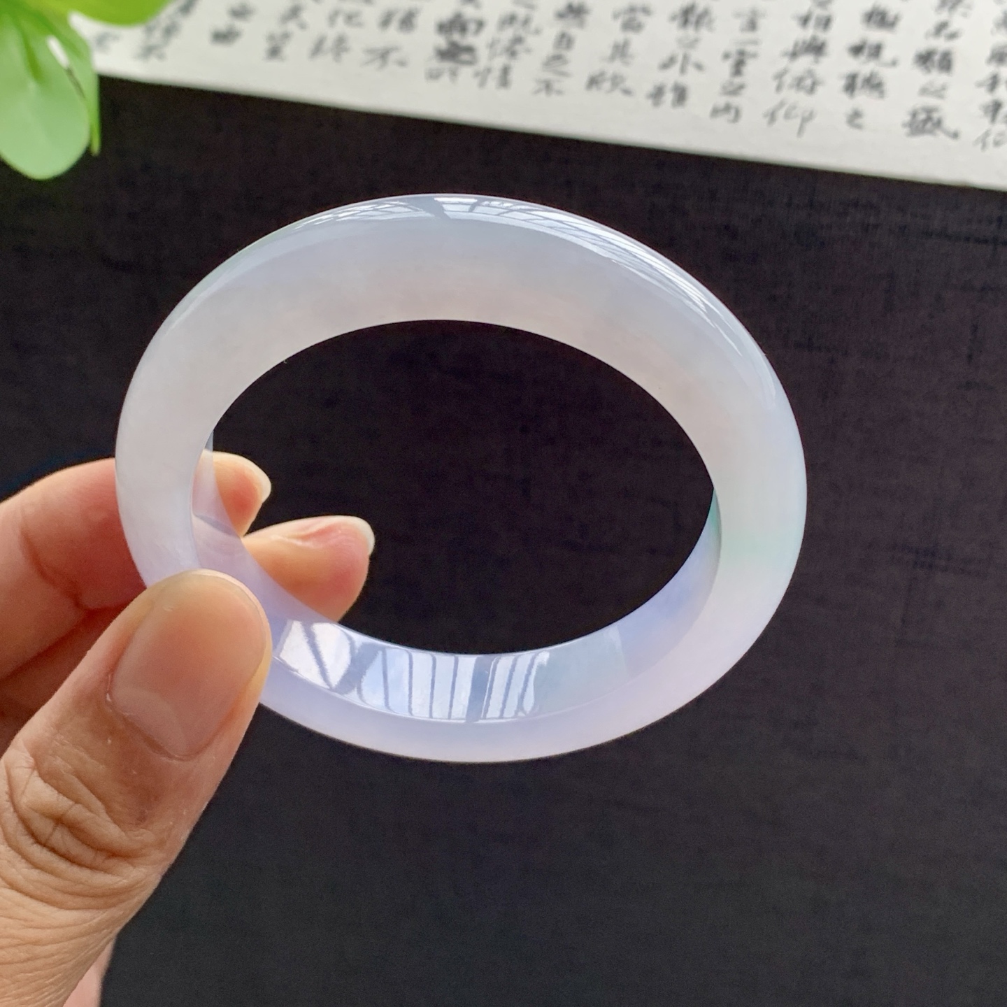 071702SY 50正圈春彩翡翠手镯w 50.5-11.8-8.6