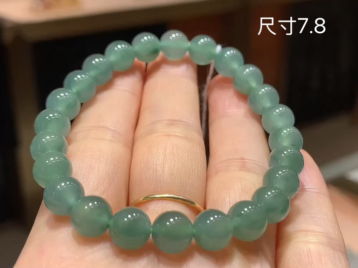 ️冰晴手串  尺寸，7.8