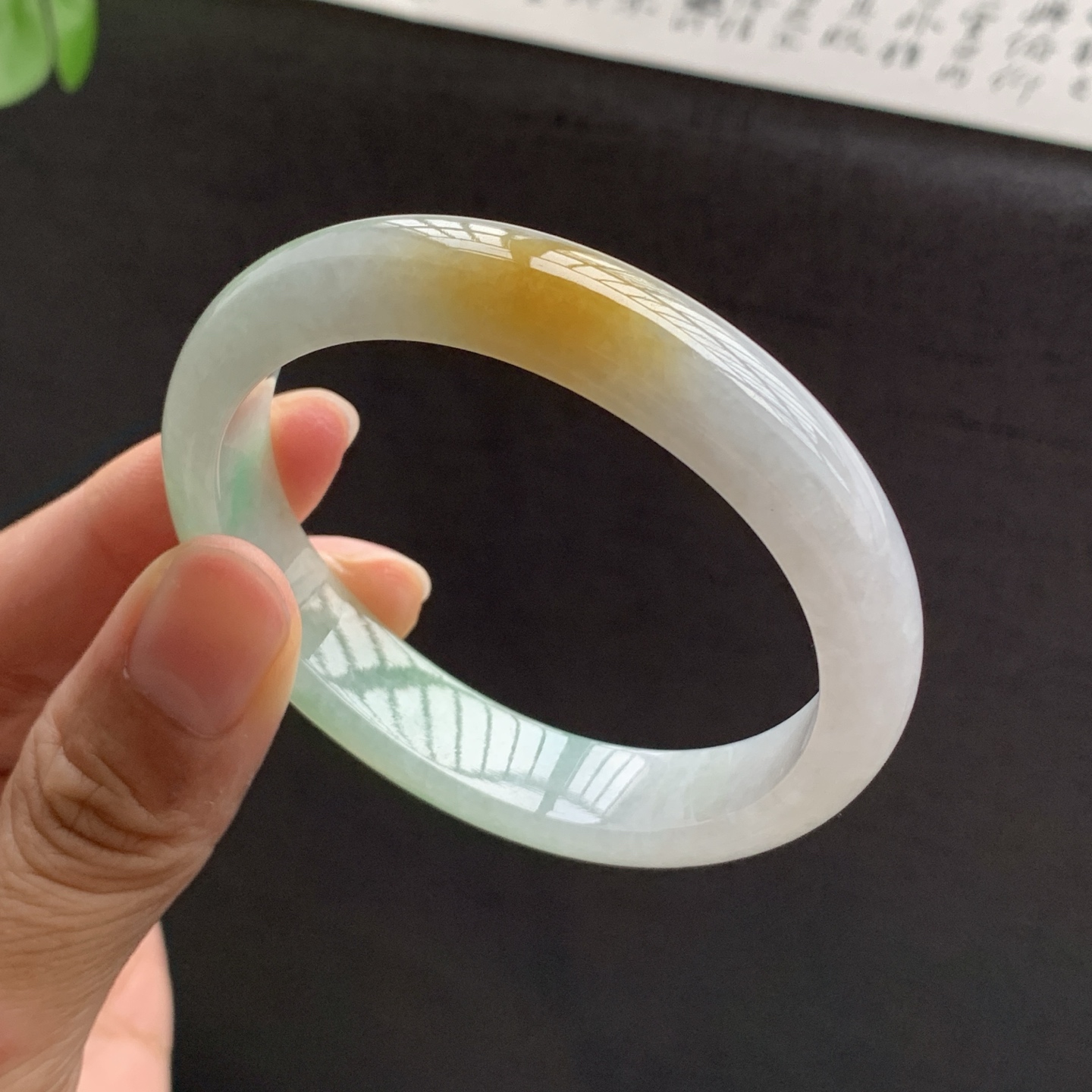 071714FN 双彩翡翠手镯