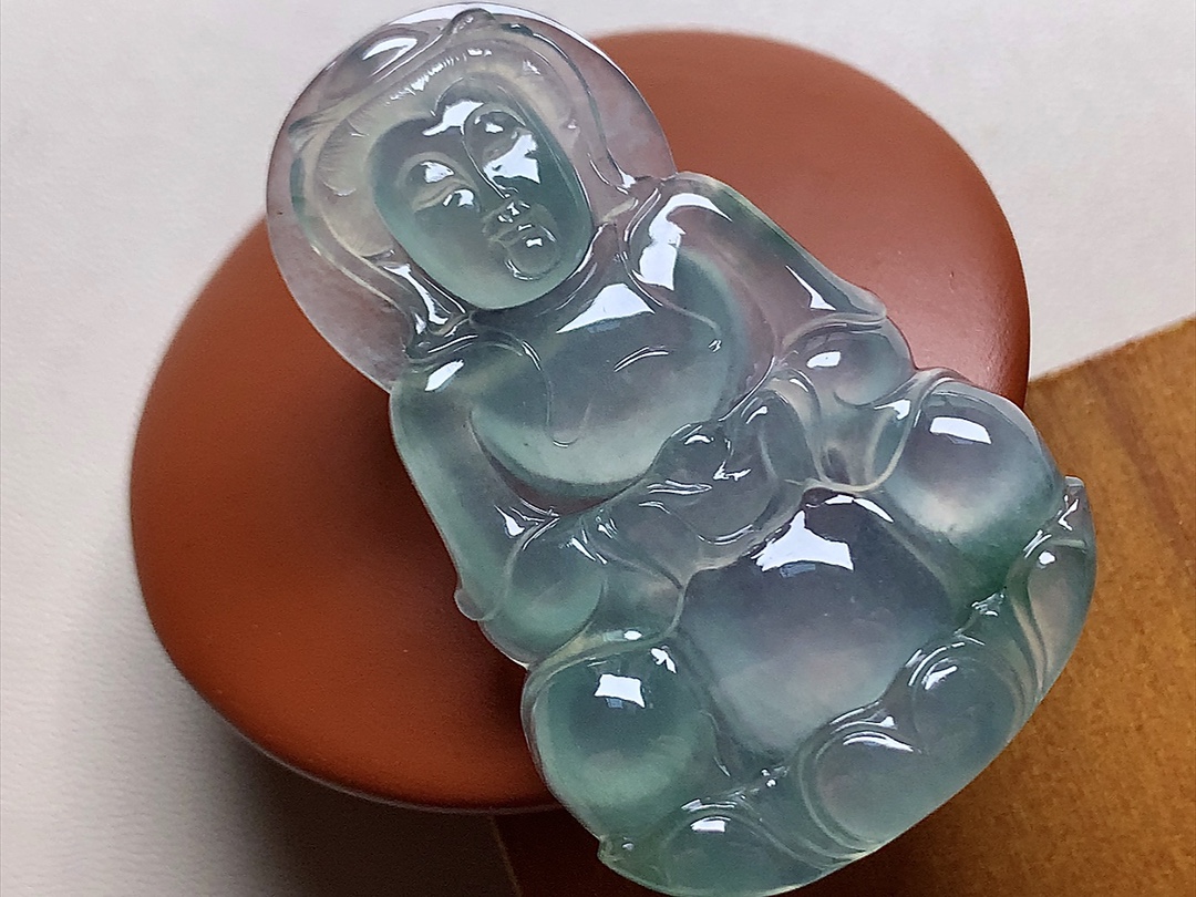️ 晴水观音 种水底色漂亮，无裂，尺寸50*31.6*6