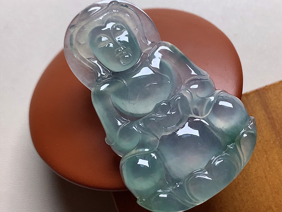 ️ 晴水观音 种水底色漂亮，无裂，尺寸50*31.6*6