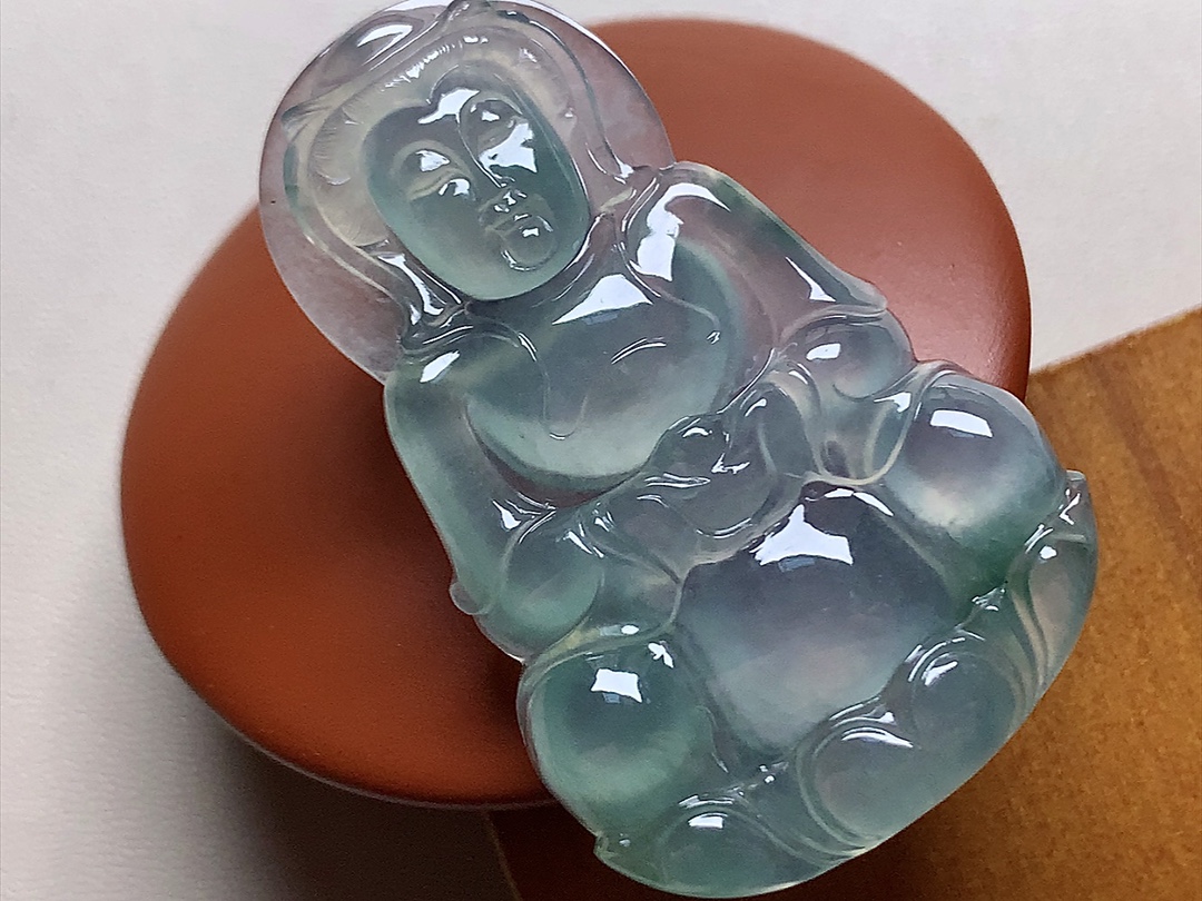 ️ 晴水观音 种水底色漂亮，无裂，尺寸50*31.6*6